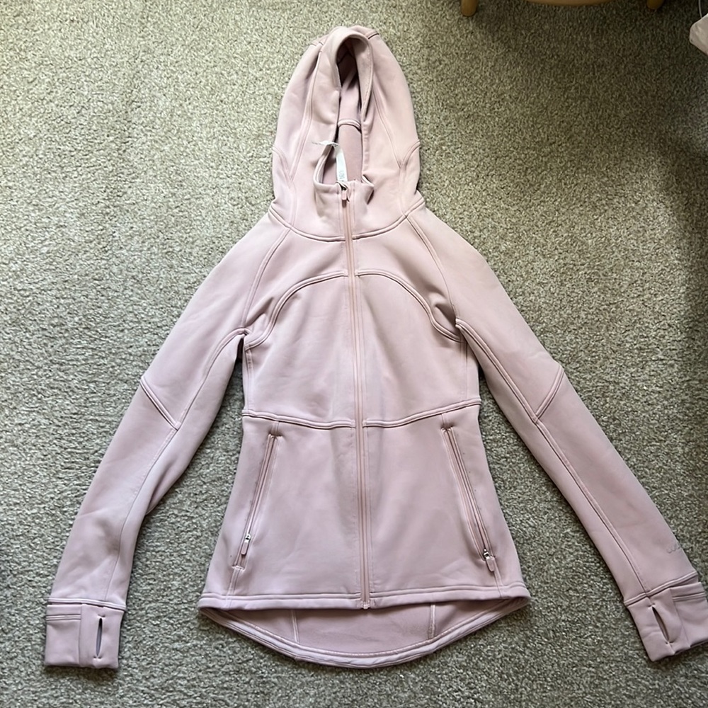 BABY PINK LULULEMON JACKET